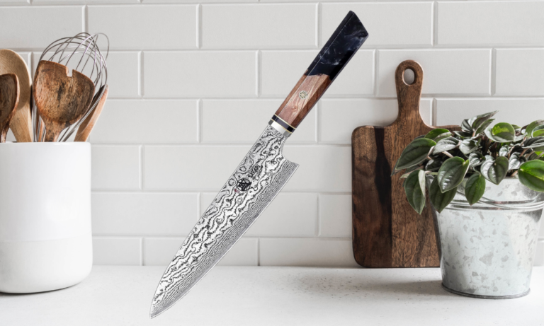 MITSUMOTO SAKARI 8 inch Japanese Gyuto Chef Knife Review 2024