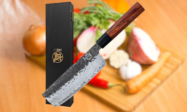 MITSUMOTO SAKARI 7 inch Japanese Nakiri Chef Knife Review