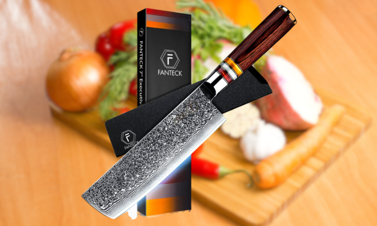 FANTECK Pro 7″ Nakiri Kitchen Knife Review