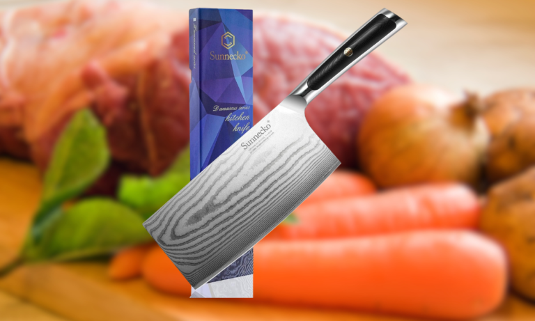 Sunnecko Cleaver Knife 7 inch Review 2024