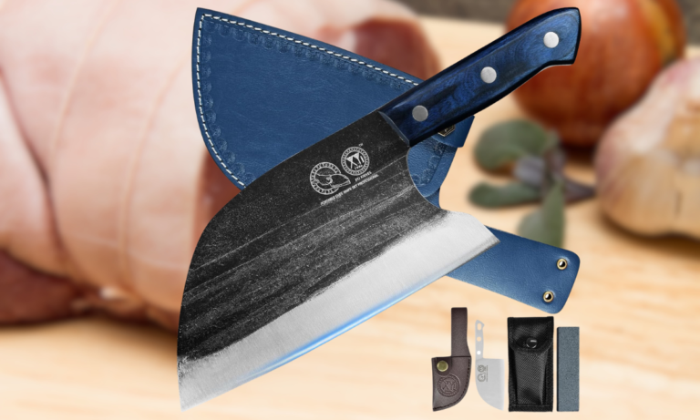 XYJ Serbian 8" Cleaver, Butchers Knife Review