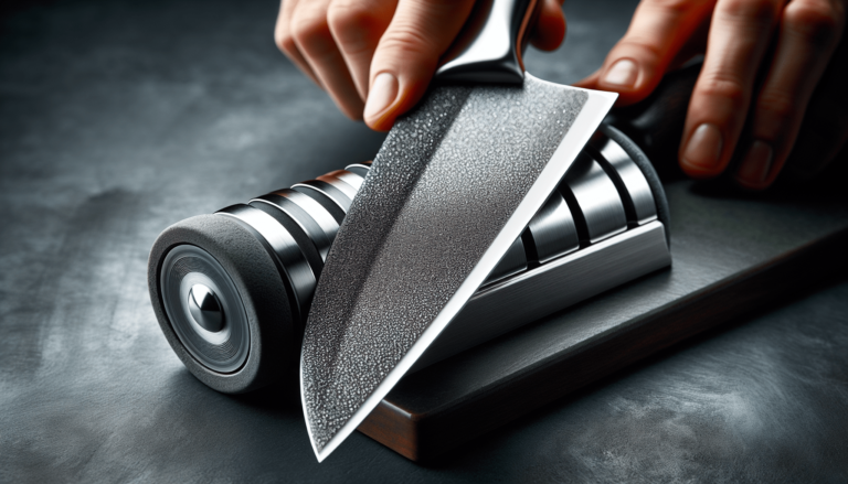 Will a rolling knife sharpener damage the blade?