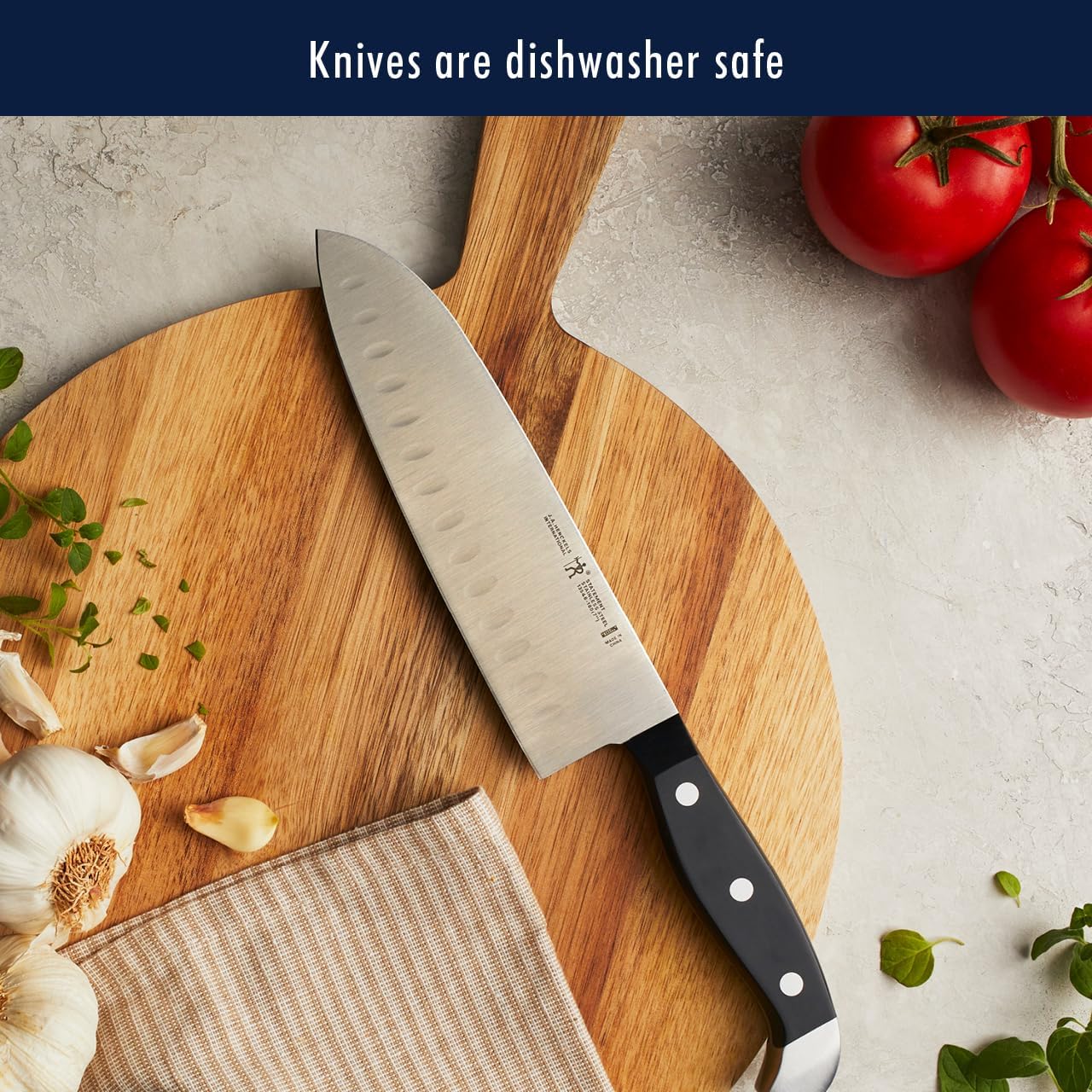 HENCKELS Classic Razor-Sharp 7-Piece Self-Sharpening Knife Set, Chef Knife, Bread Knife German Engineered Informed by 100+ Years of Mastery