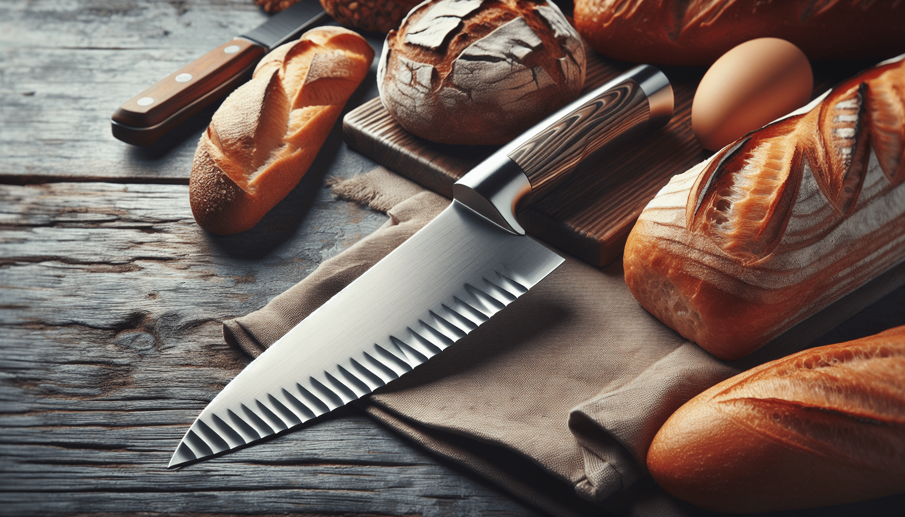 How To Choose The Right Kitchen Knife For Bread And Pastries