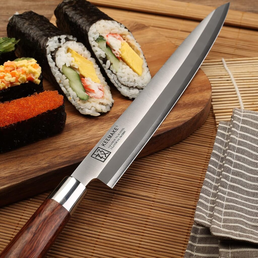 KEEMAKE Yanagiba 10.5inch Sushi Knife 