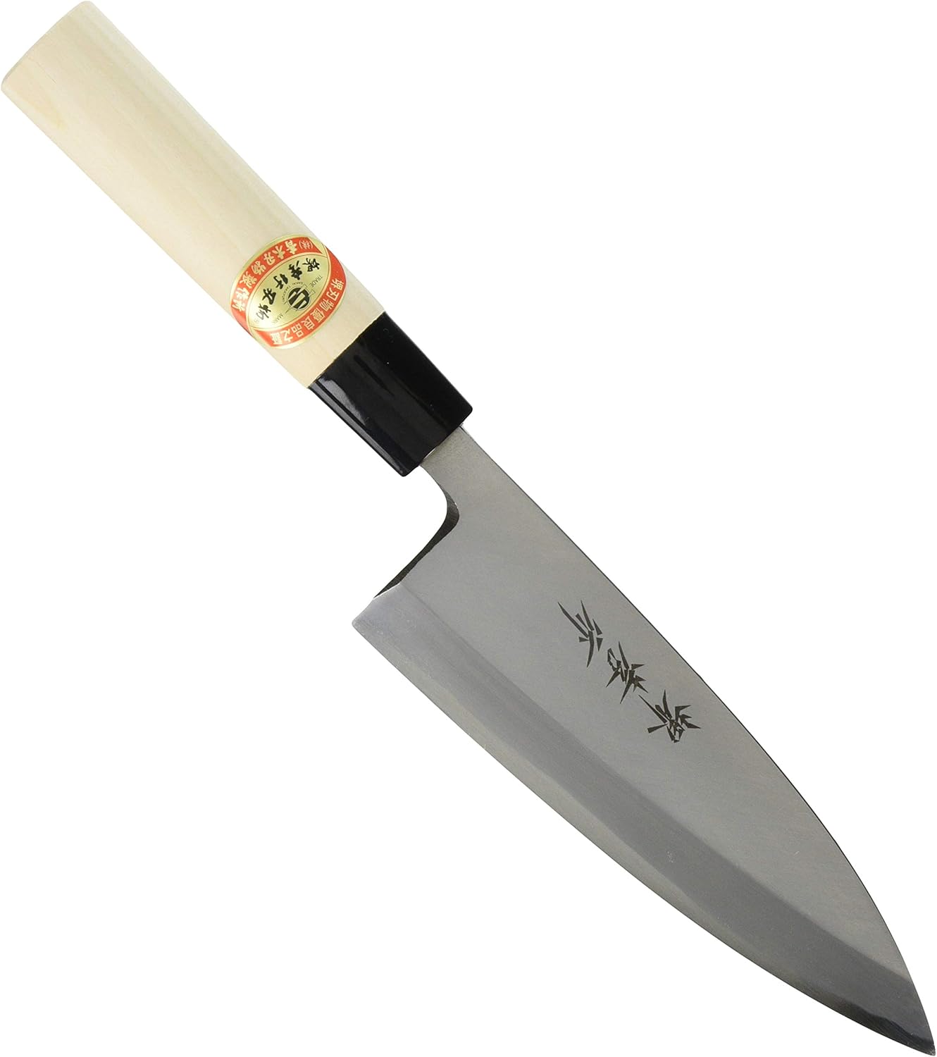 Sakai Takayuki Japanese Knife Kasumitogi Yasuki White Steel 06036 Deba Knife 165mm