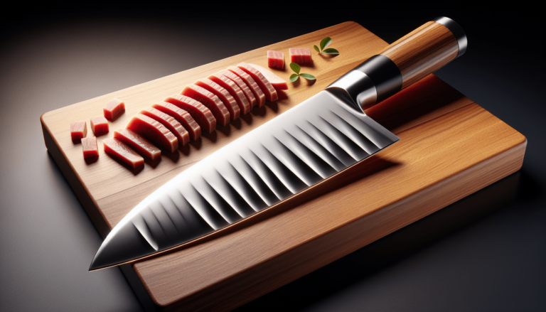 Using a Yanagiba Knife for Slicing Meat