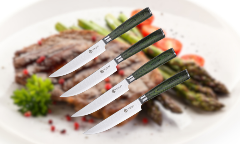 HexClad 4pc Steak Knife Set