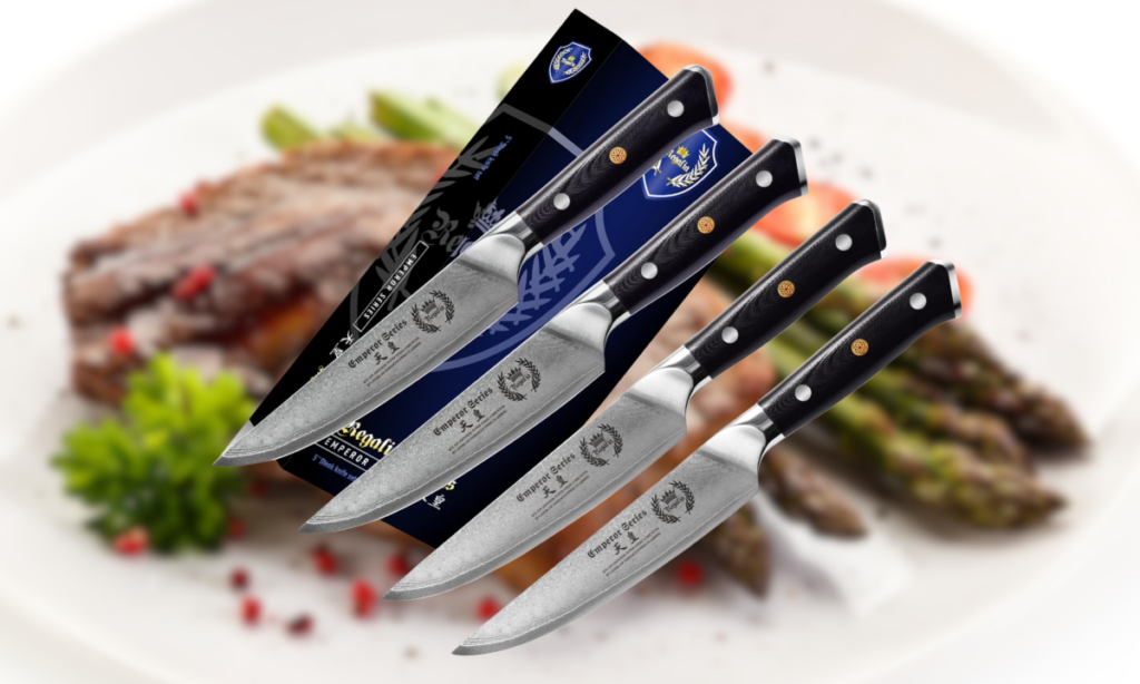 Regalia 4pc, 5inch Steak Knife Set