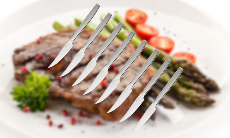 WÜSTHOF 8-Piece Stainless Mignon Steak Knife Set