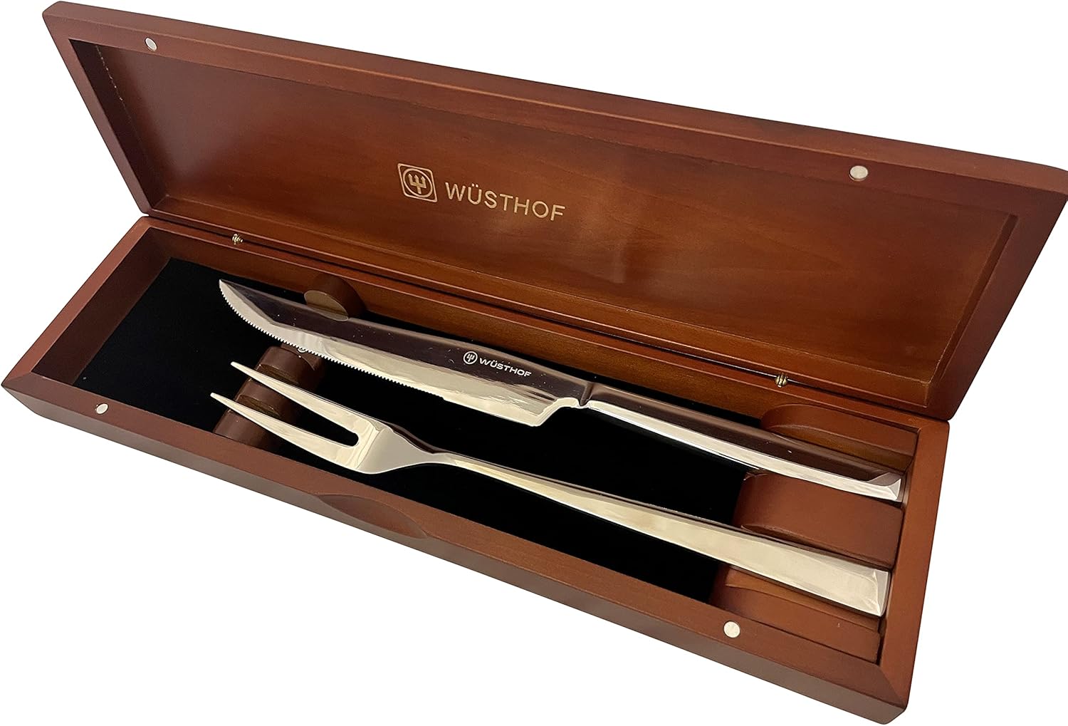 WÜSTHOF 8-Piece Stainless Mignon Steak Knife Set, Silver