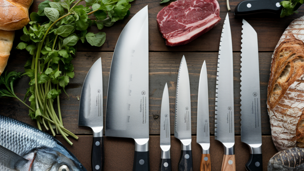 Popular German Kitchen Knives and Their Uses